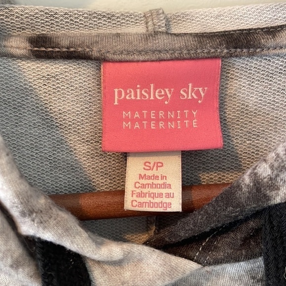 Paisley Sky maternity hoodie size small - Picture 5 of 7